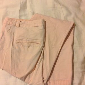 Pale pink chinos